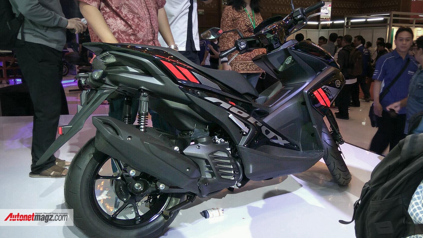 Yamaha Aerox 155 Udh Muncul Guyys Di IMOS 2016 MAJALAH